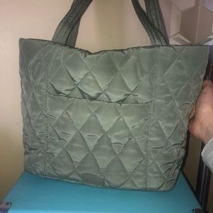 Vera Bradley solid green purse